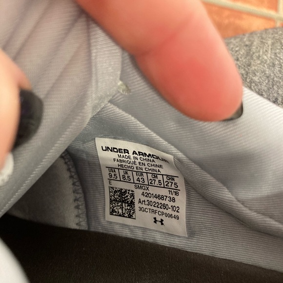 Under Armour Spieth 3 3022260-102 Golf Cleats NWOB - Picture 5 of 5